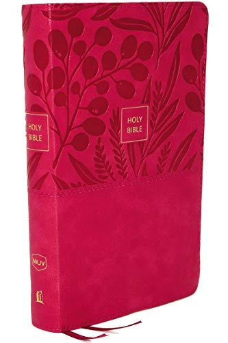 NKJV, Personal Size, Large Prnt, Reference Bible (2653PK - Pink Leathersoft)