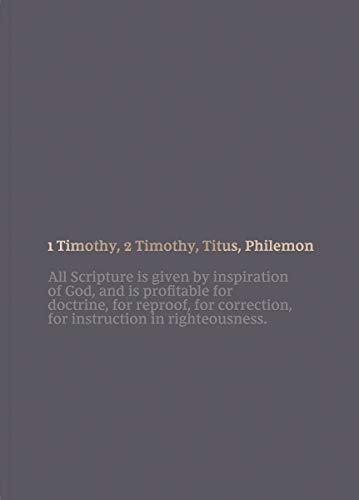 NKJV Bible Journal: 1-2 Timothy, Titus, Philemon