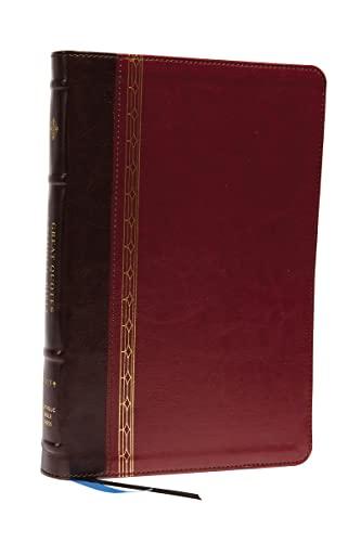 NRSV Great Quotes Catholifc Bible (# 9993BRG - Burgundy Leathersoft)