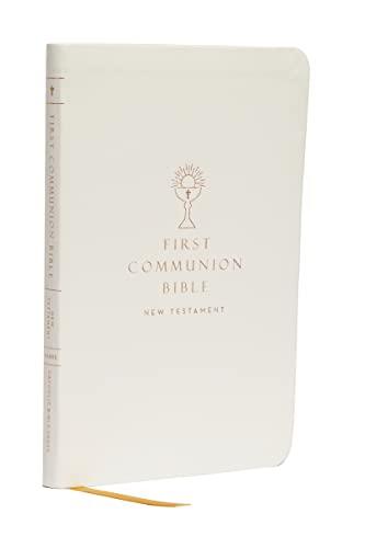 NABRE, First Communion Bible (New Testament, 9243W - White, Leathersoft)