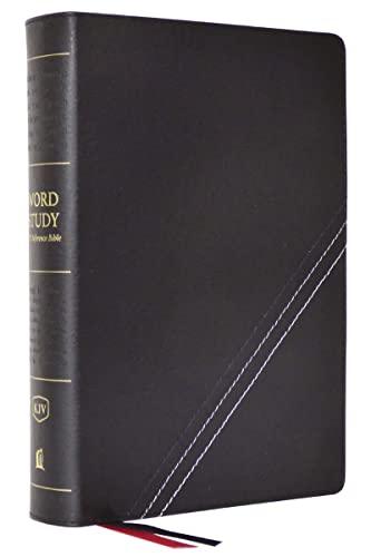 KJV, Word Study Reference Bible (#8915BK - Black Bonded Leather)