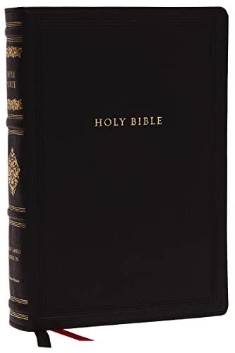 KJV, Wide-Margin Reference Bible (Sovereign Collection, #8863BK - Black Leathersoft)