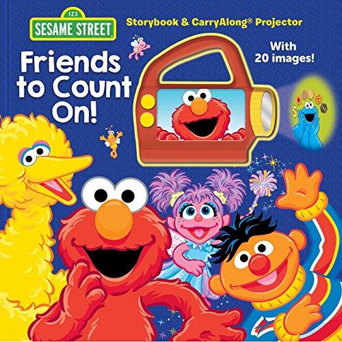 Friends to Count On!: Storybook & CarryAlong Projector (Sesame Street)