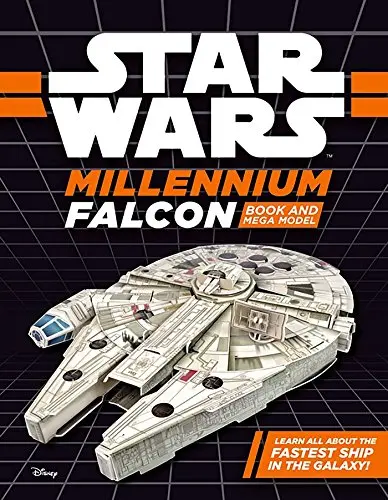Millennium Falcon Book and Mega Model (Star Wars)