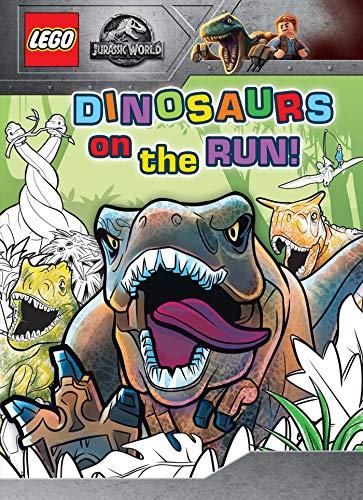 Dinosaurs on the Run! Coloring Book (LEGO: Jurassic World)