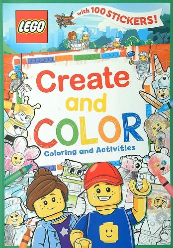 Create and Color: Coloring and Activities (LEGO)