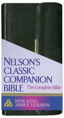 Holy Bible: Compact Edition (NKJV, 0024S, Black Bonded Leather, Gilded-Gold Page Edges, Snap-Flap Closure)