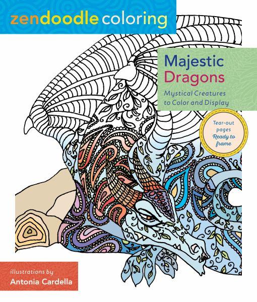 Majestic Dragons (Zendoodle Coloring)