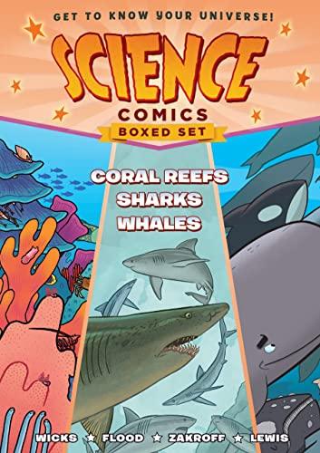 Science Comics Boxed Set (Coral Reefs/Sharks/Whales)