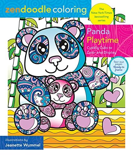 Panda Playtime: Cuddly Cubs to Color and Display (Zendoodle Coloring)
