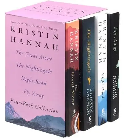 Kristin Hannah Four-Book Collection (Fly Away/Night Road/The Nightingale/The Great Alone)