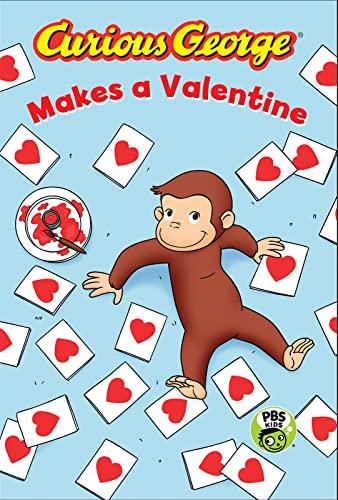 Curious George Makes a Valentine (Curious George, Green Light Readers, Level 2)