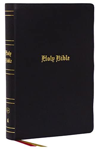 KJV Super Giant Print Reference bible (5846BK, Black Genuine Leather)