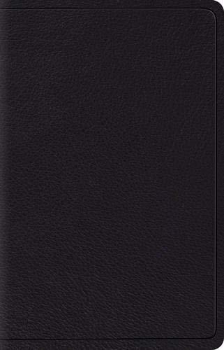 ESV Wide Margin Reference Bible (Black Top Grain Leather)