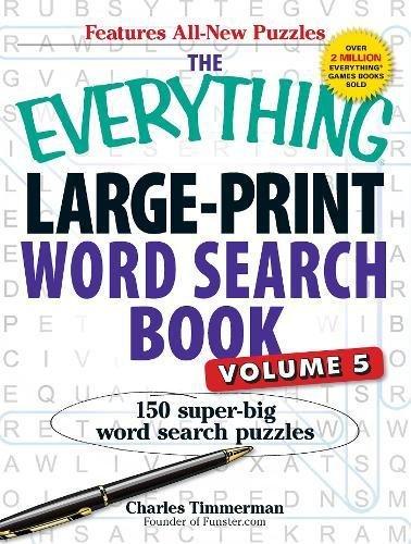Large-Print Word Search Book, Volume 5 (The Everything)