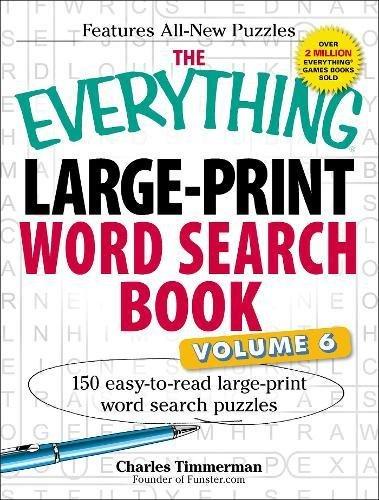 Large-Print Word Search Book, Volume 6 (The Everything)