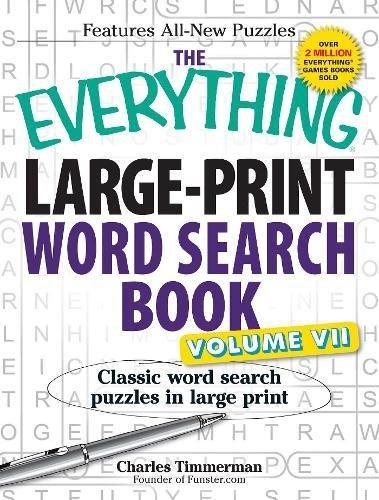 Large-Print Word Search Book, Volume 7 (The Everything)