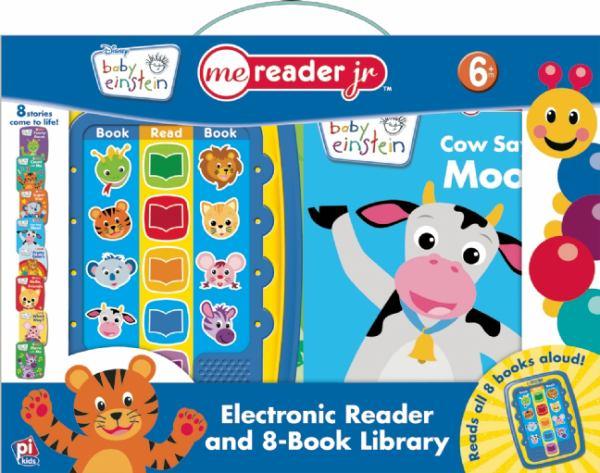 Baby Einstein Electronic Reader and 8 - Book Library (Me Reader Jr.)