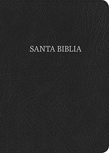 Santa Biblia, Large Print Reference Bible (RVR 1960, Bonded Black Leather)