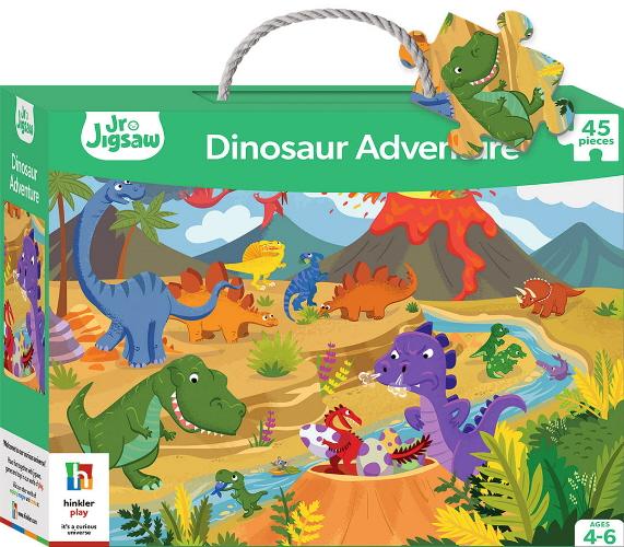 Dinosaur Adventure 45 Piece Jigsaw Puzzle (Junior Jigsaw)