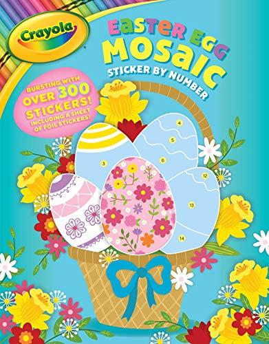 Easter Egg Mosaic Sticker by Number (Crayola)