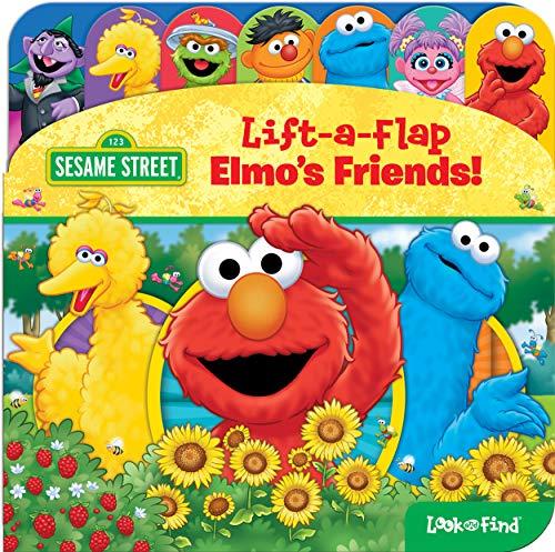 Elmo's Friends! Lift-a-Flap (Sesame Street, Look and Find)
