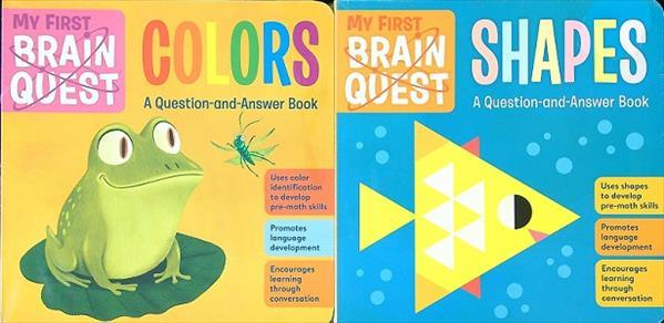 My First Brain Quest Two Book Set (Colors/Shapes)