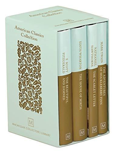 American Classics Collection (The Beautiful and Damned/The House of Mirth/The Scarlet Letter/Huckleberry Finn, Macmillan Collector's Library)