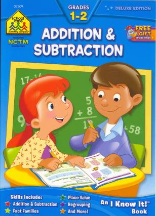 Addition & Subtraction (School Zone, Grades 1-2)