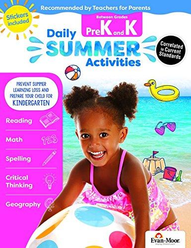Daily Summer Activities (Between Grades PreK and K