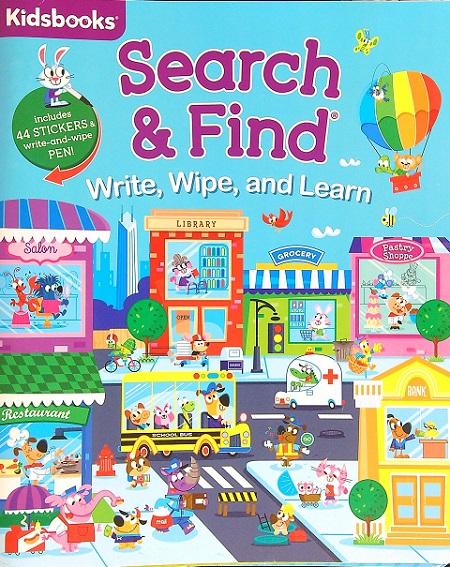 Search and Find: Write, Wipe, and Learn