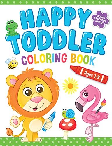 Happy Toddler Coloring Book