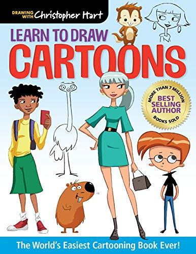 Learn to Draw Cartoons: The World's Easiest Cartooning Book Ever! (Drawing with Christopher Heart)