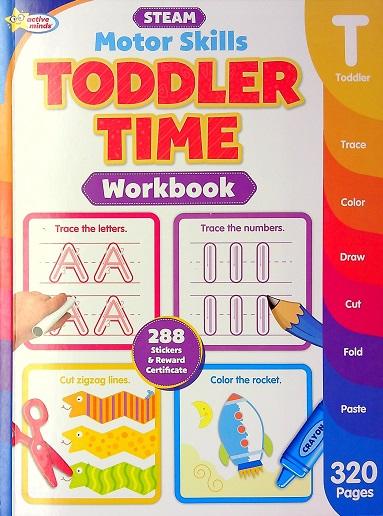Toddler Time STEAM Workbook