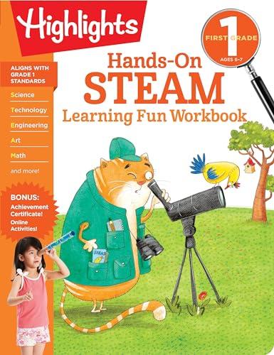 Hands-On STEAM Learning Fun Workbook (Grade 1)