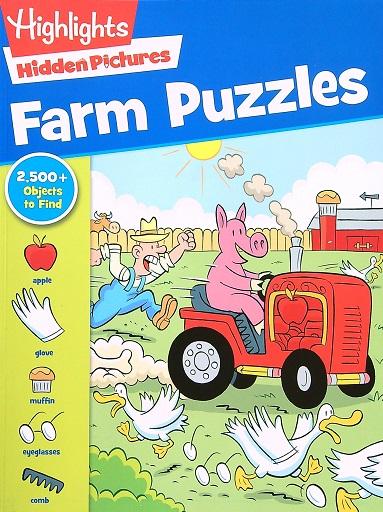 Farm Puzzles (Highlights Hidden Pictures)