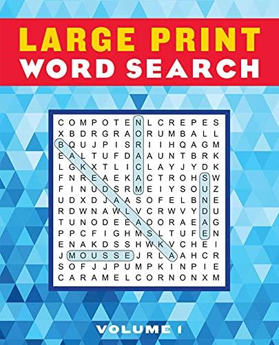 Large Print Word Search (Volume 1)