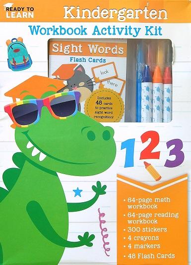 Kindergarten Workbook Activity Kit (Ready To Learn)