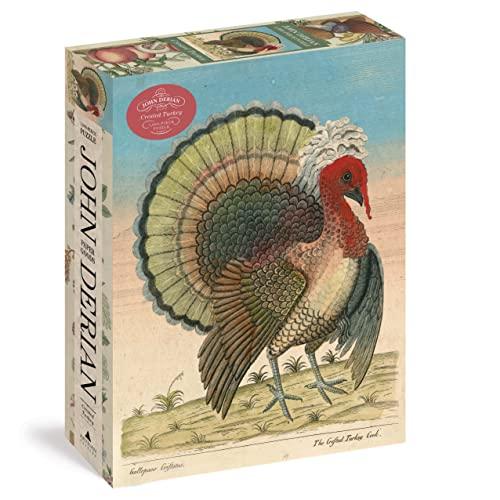 Crested Turkey 1000-Piece Jigsaw Puzzle (John Derian Paper Goods)