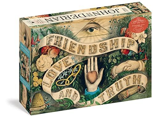 John Derian Paper Goods: Friendship, Love, and Truth 1,000 Piece Puzzle