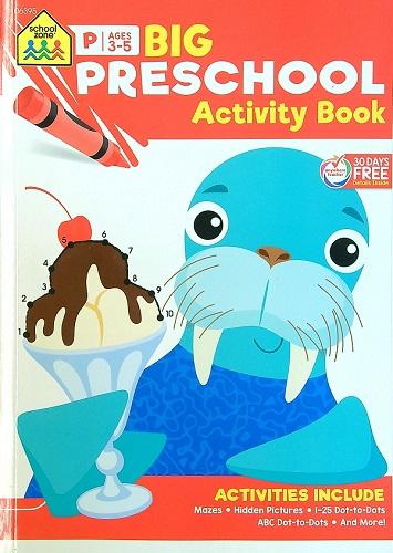 Big Preschool Activity Book