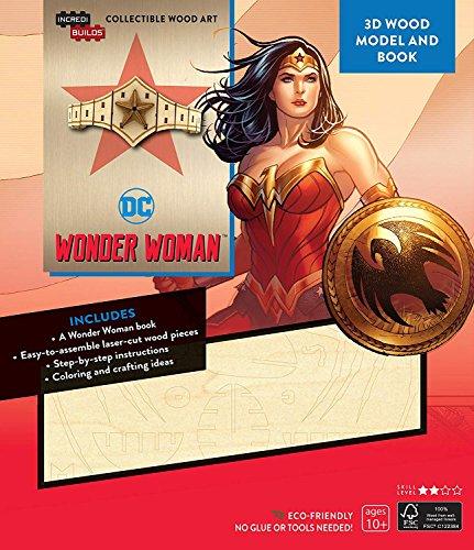 Wonder Woman Book and Model Set (IncrediBuilds)