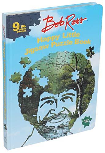 Bob Ross Happy Little Jigsaw Puzzle Book