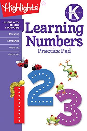 Learning Numbers: Learn on the Go Practice Pads (Kindergarten)