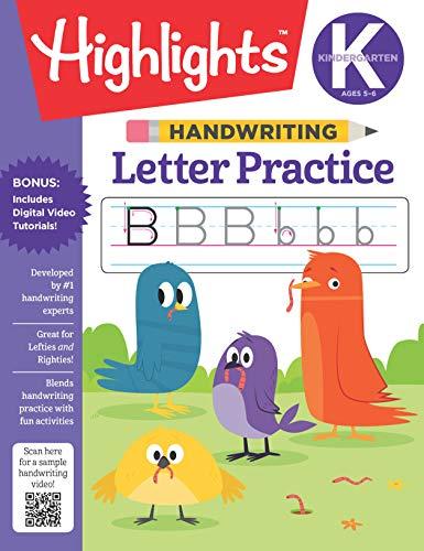 Handwriting: Letter Practice (Kindergarten, Ages 5-6)
