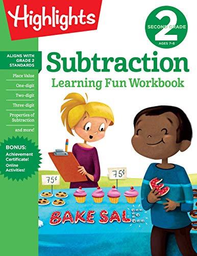 Subtraction Learning Fun Workbook: 2nd Grade (Highlights)