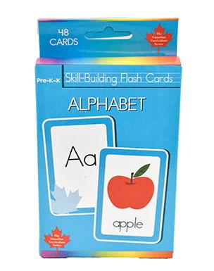 Alphabet Skill-Building Flash Cards (Grade Pre-K, Canadian Curriculum Series)