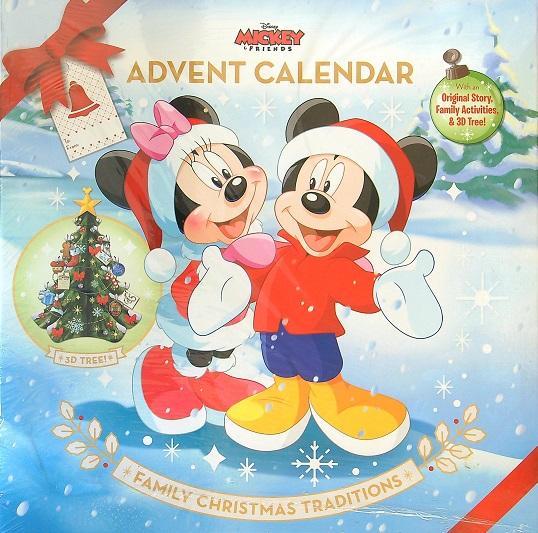 Advent Calendar: Family Christmas Traditions (Disney Mickey & Friends)
