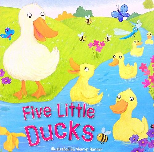 Five Little Ducks and Other Number Rhymes (Nursery Treasury, Bk. 6)