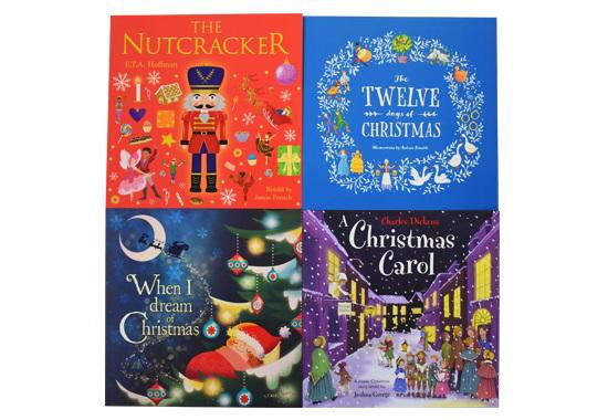 Classic Christmas Storybooks (A Christmas Carol/The Twelve Days of Christmas/When I Dream of Christmas/The Nutcracker)